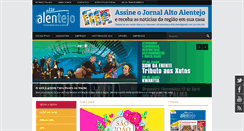 Desktop Screenshot of jornalaltoalentejo.com